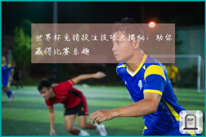 世界杯竞猜投注技巧大揭秘，助你赢得比赛乐趣