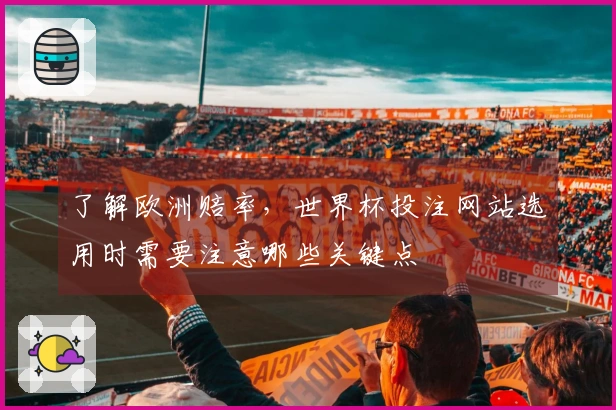 了解欧洲赔率，世界杯投注网站选用时需要注意哪些关键点