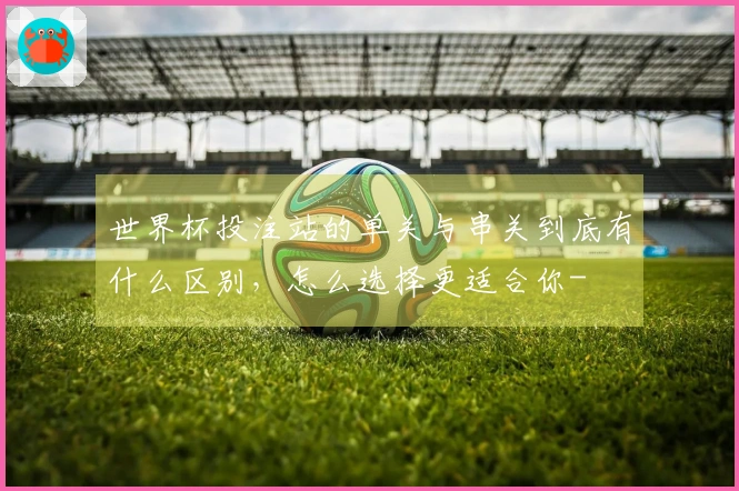 世界杯投注站的单关与串关到底有什么区别，怎么选择更适合你-
